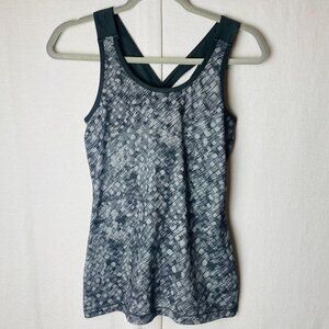 Aspire gray geometric workout tank